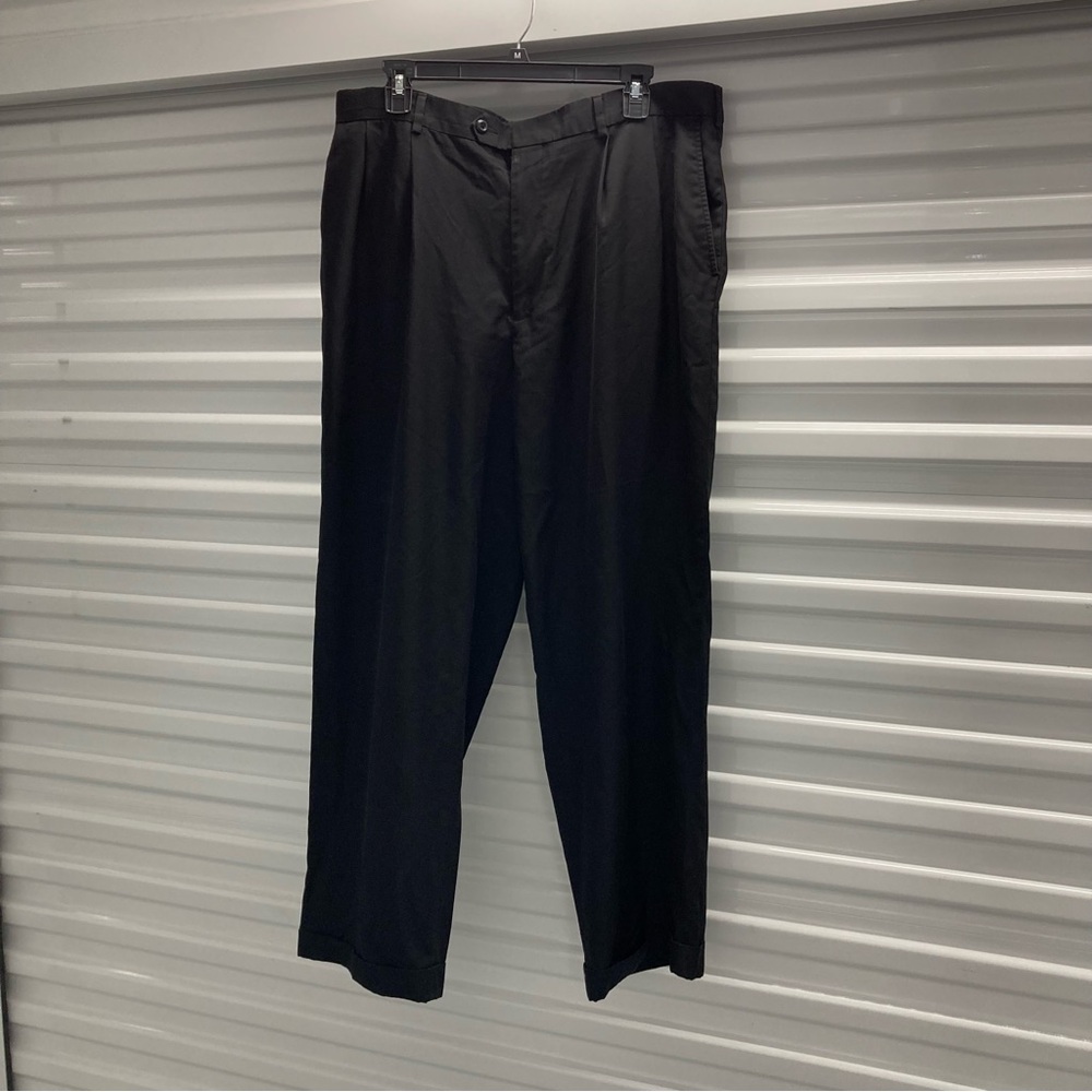 Perry Ellis Men's Black Dress Pants
